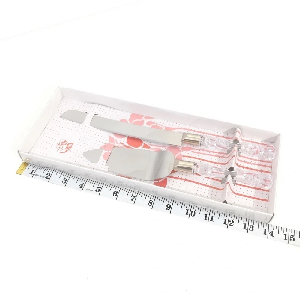 Wedding Cake Cutting + Serving Knife Set